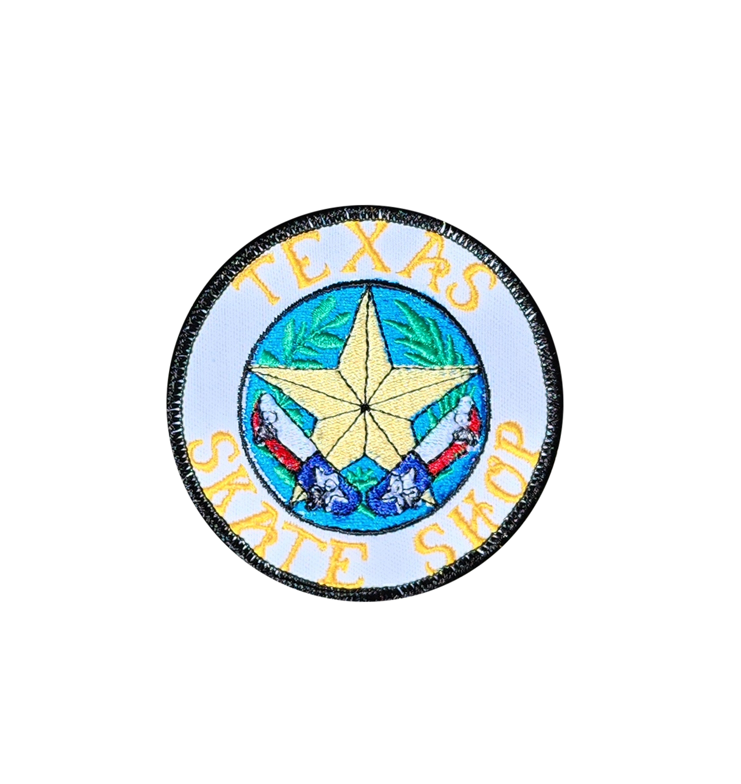 Texas Skate Shop Patch - 3 inch