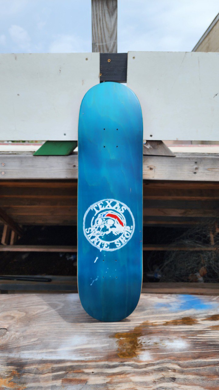 Texas Twister V1 8.5in Progressive Kicktail Popsicle Deck by Fun-Key Laminates