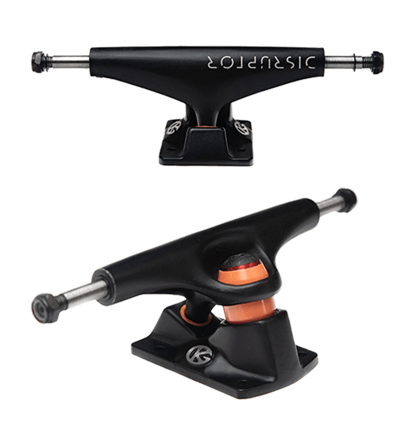 GrindKing Disruptor Skateboard Trucks - 6.0 - Black