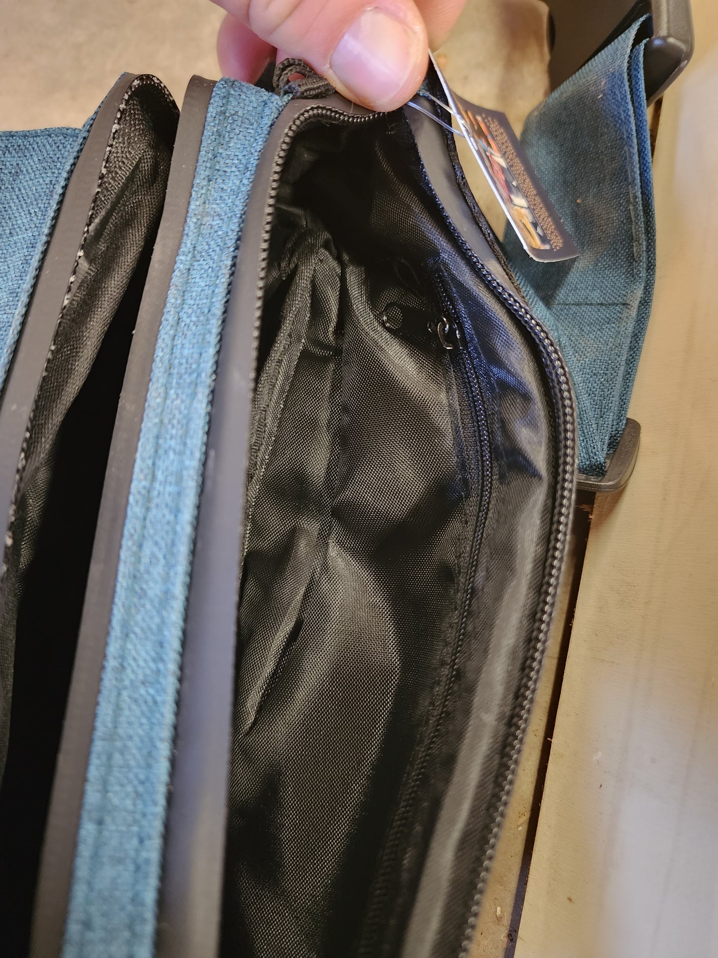 Frontside Bag Co - Skateboard Carrying Sling Bag - Denim