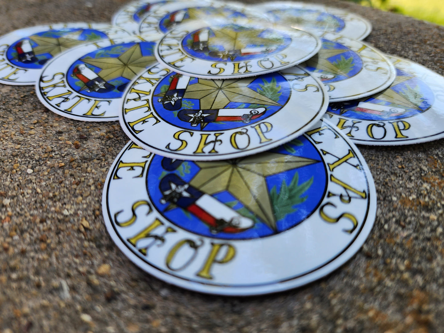 Texas Skate Shop Stickers