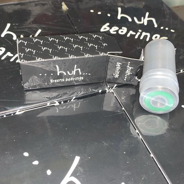 Huh... Green Skateboard Bearings