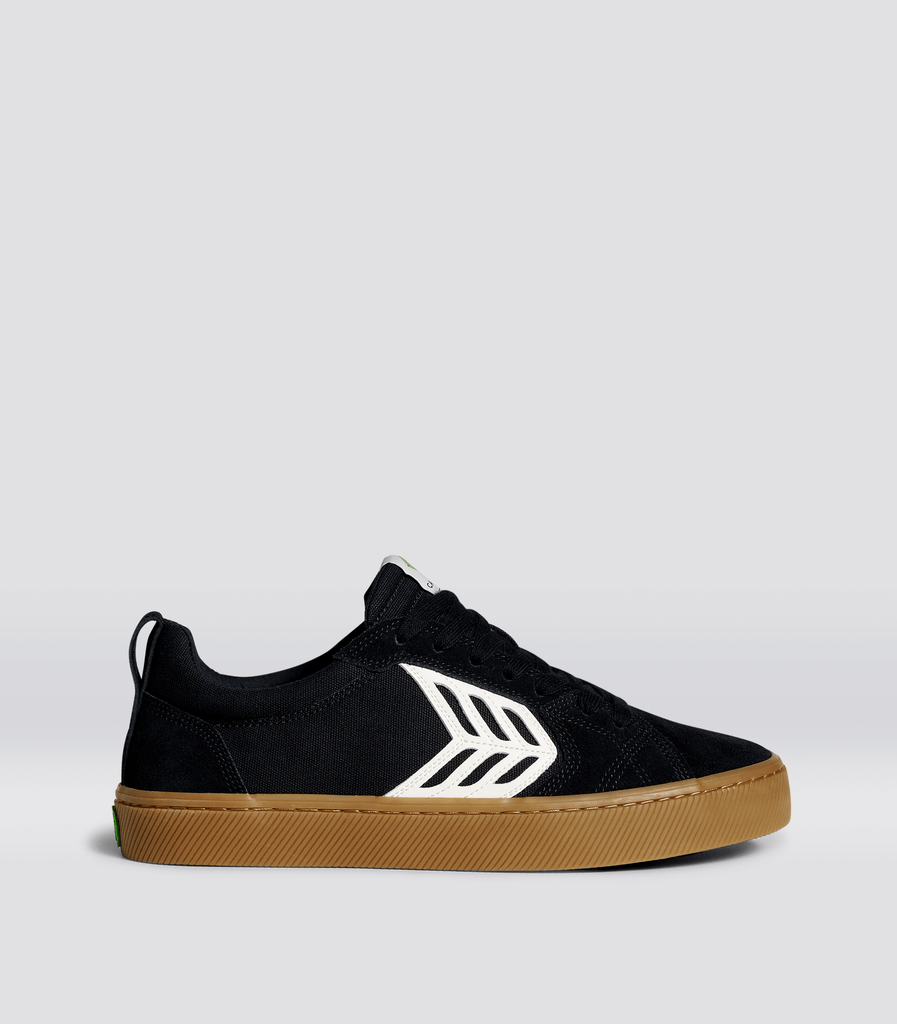 Cariuma - Catiba Pro - Gum Black Suede/Canvas - Skateboard Shoe