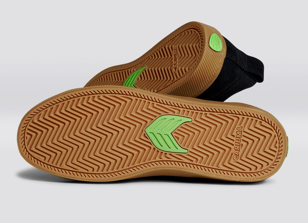 Cariuma - Catiba Pro - Gum Black Suede/Canvas - Skateboard Shoe