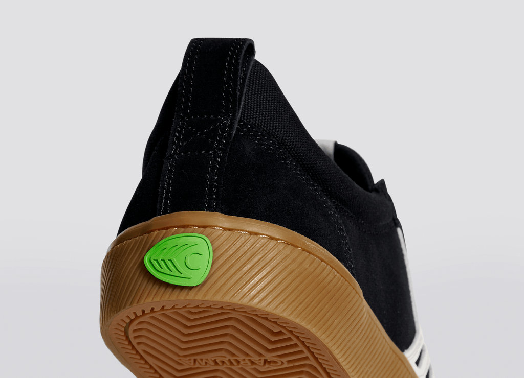 Cariuma - Catiba Pro - Gum Black Suede/Canvas - Skateboard Shoe