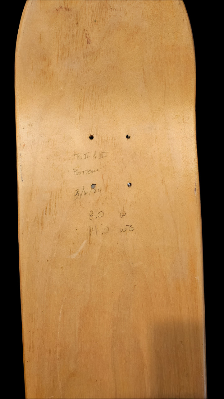 8.0 in Popsicle Texas Skate Shop Deck by Fun-Key Laminates