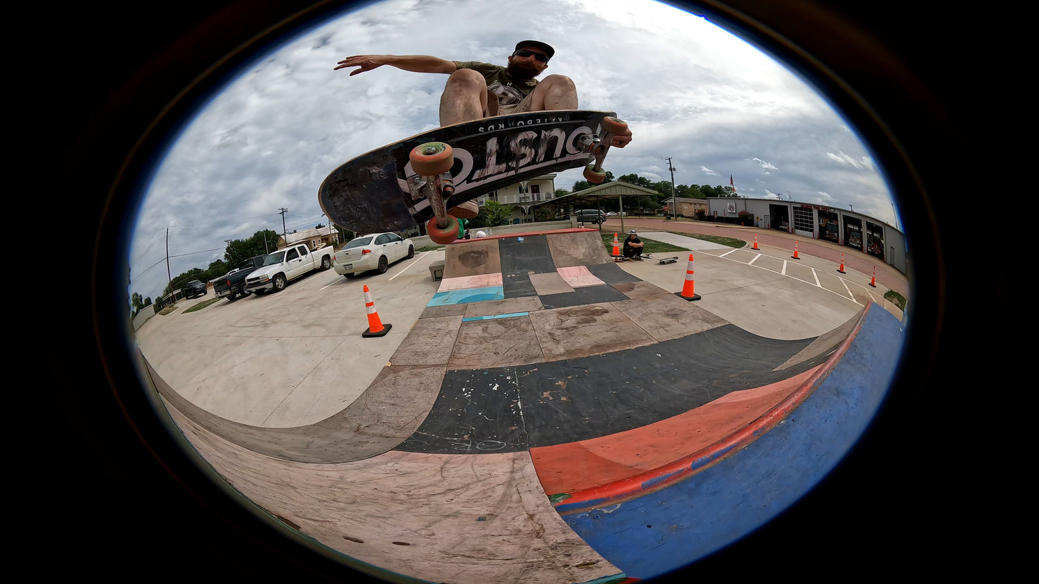 Brad Roberson  - Frontside Nose Grab 