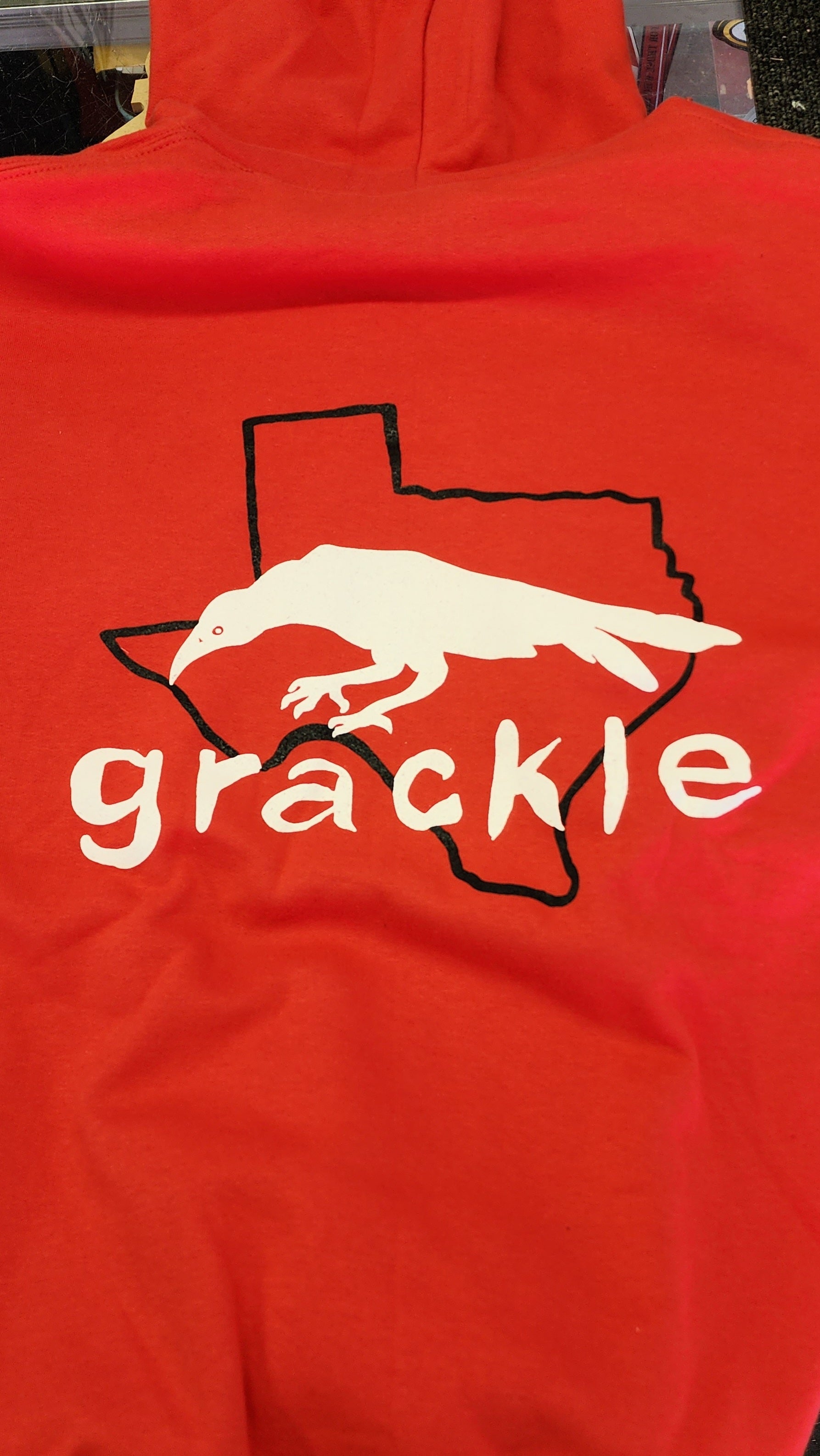 Grackle Skateboards Hoodie - Red