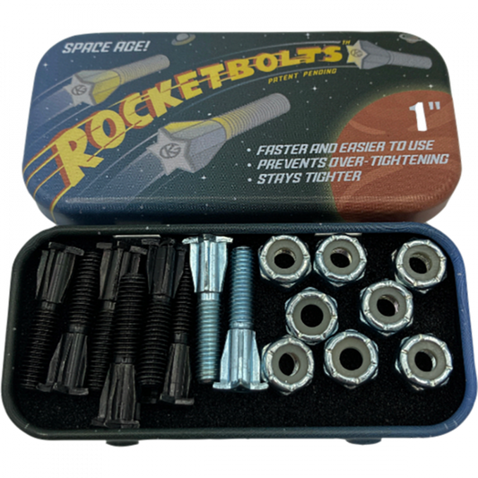 GrindKing Rocketbolts Lock-In Skateboard Hardware 1"